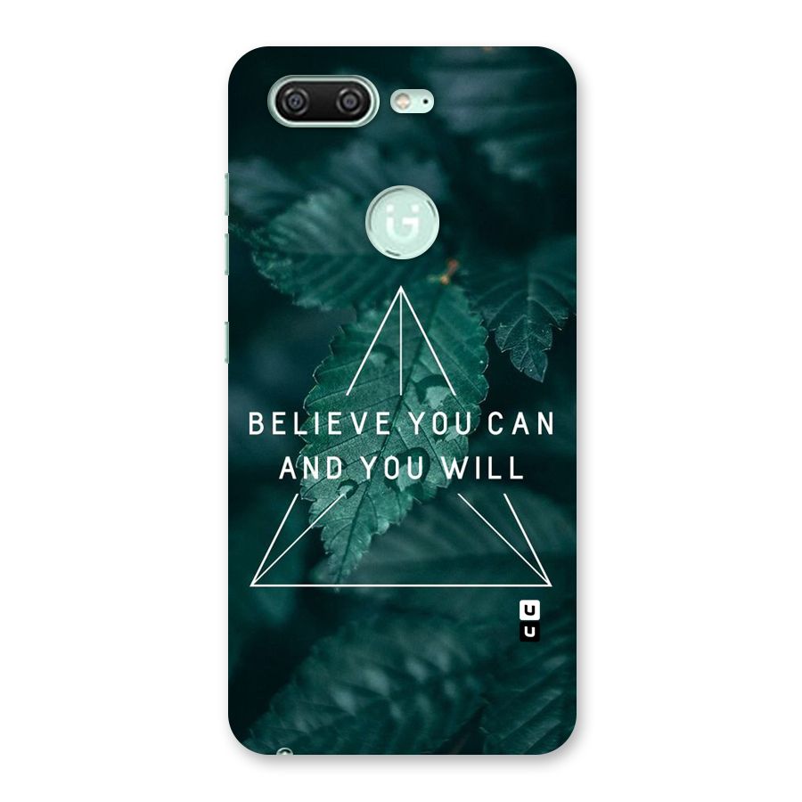 You Will Back Case for Gionee S10