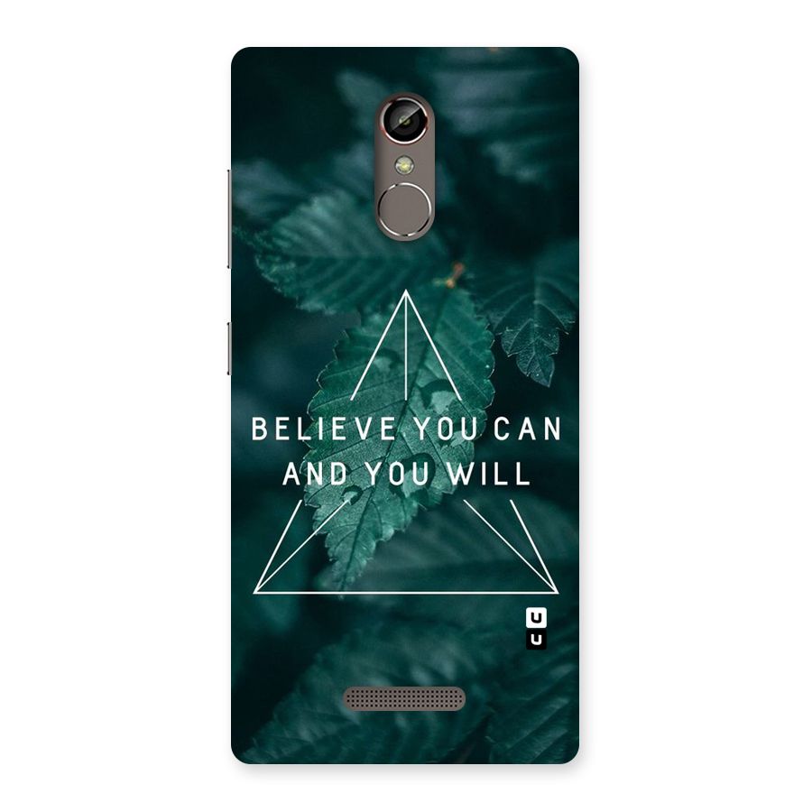 You Will Back Case for Gionee S6s