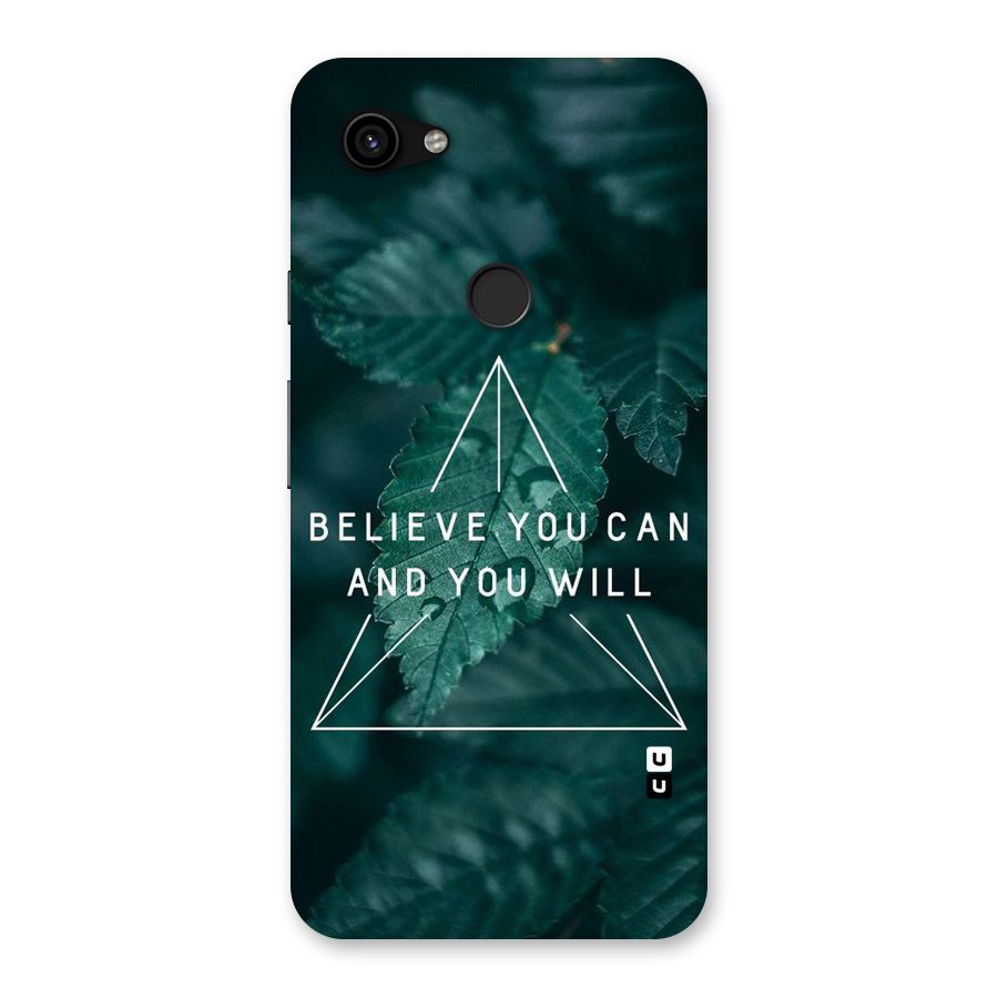 You Will Back Case for Google Pixel 3a XL