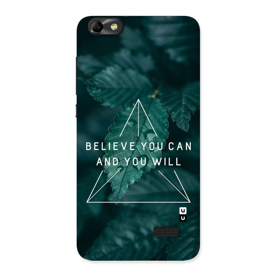 You Will Back Case for Honor 4C
