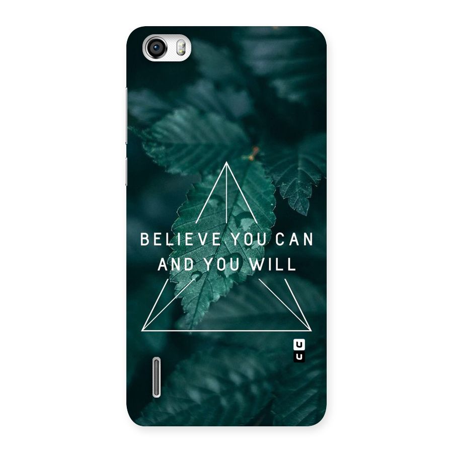 You Will Back Case for Honor 6