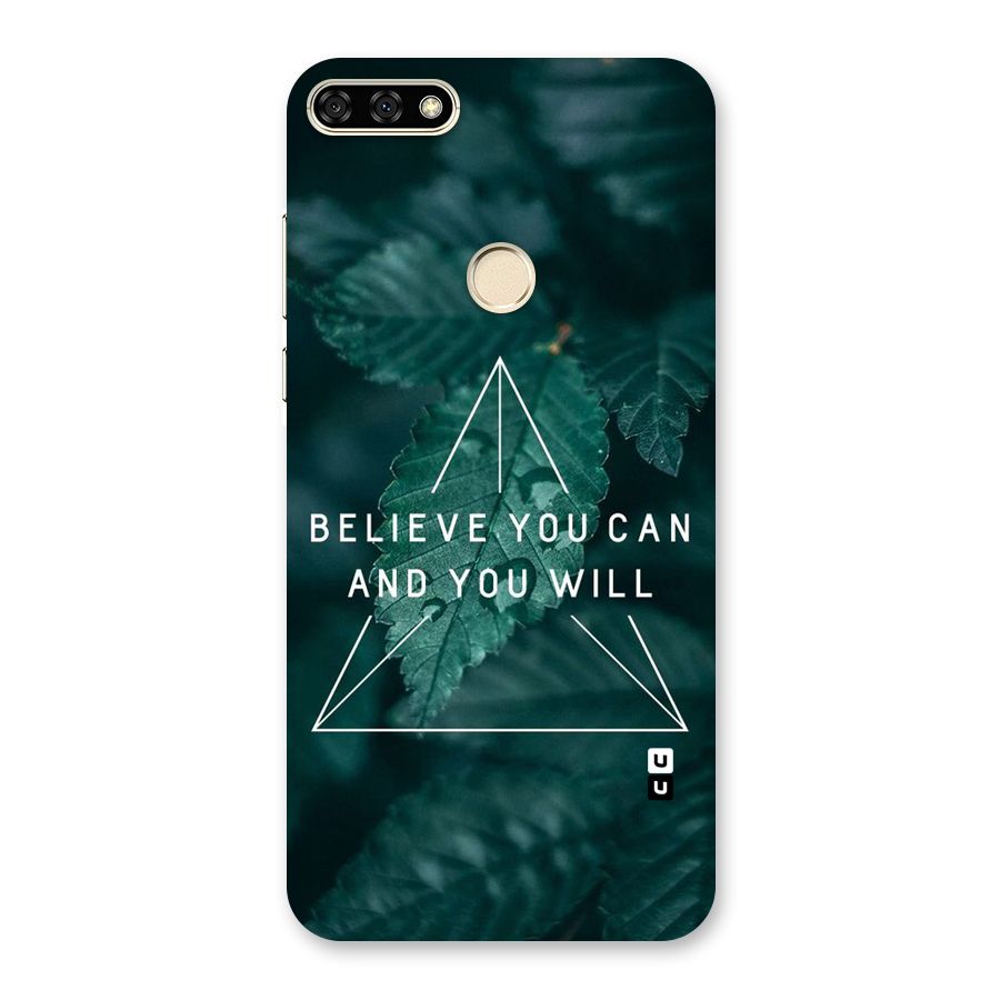 You Will Back Case for Honor 7A