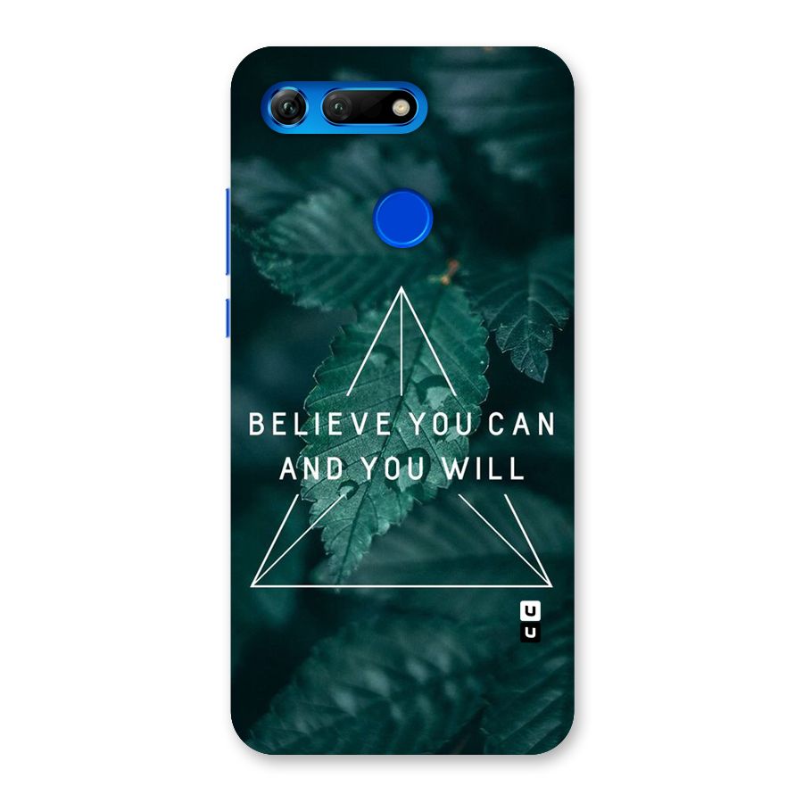 You Will Back Case for Honor View 20