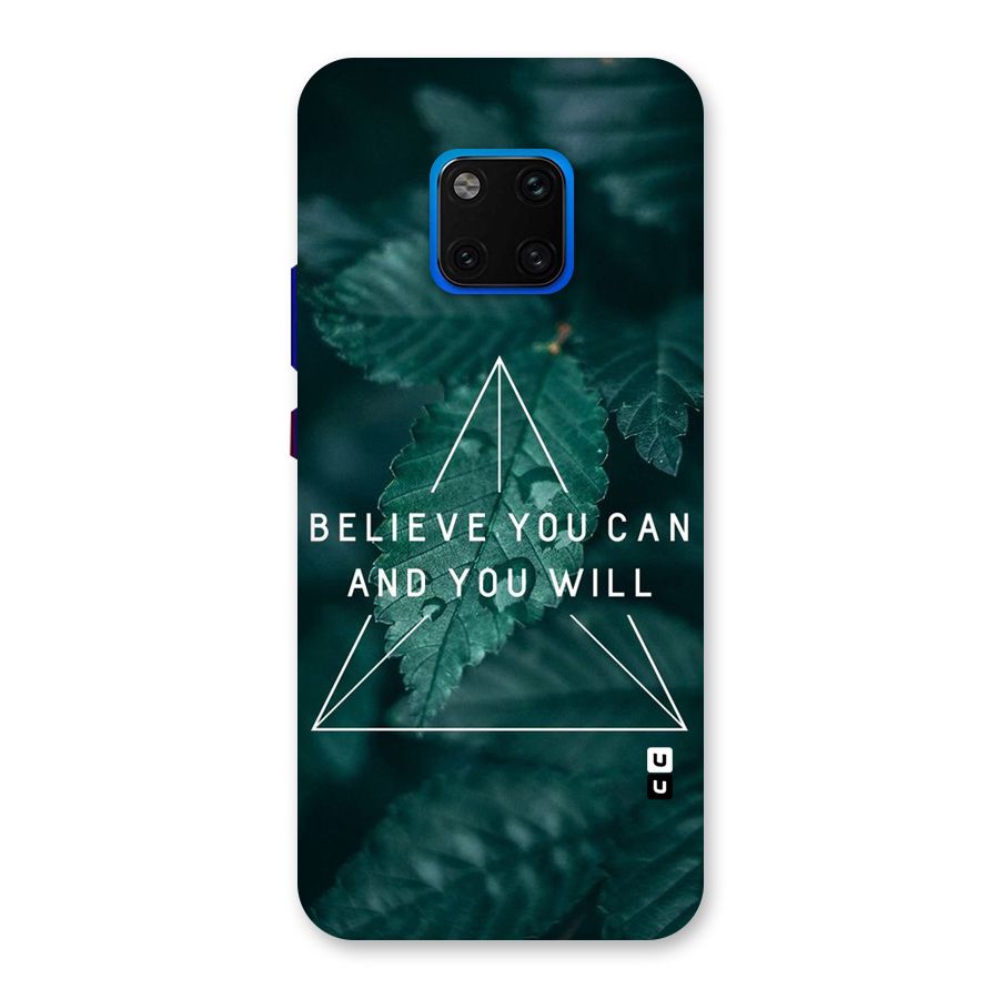 You Will Back Case for Huawei Mate 20 Pro