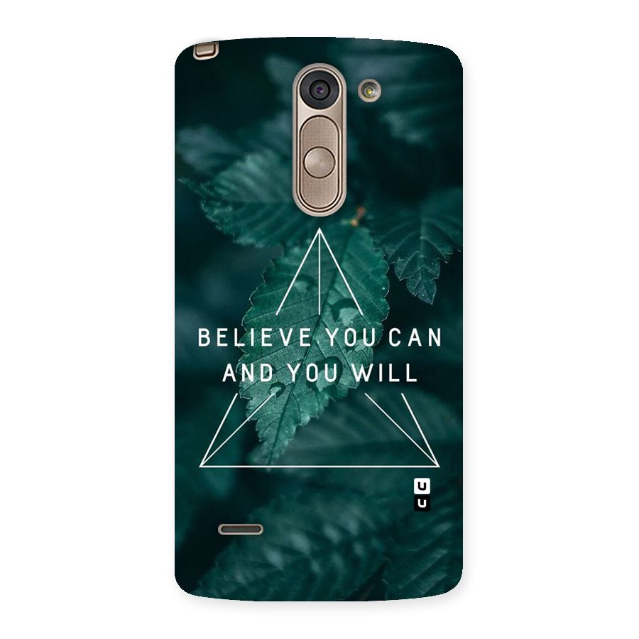 You Will Back Case for LG G3 Stylus
