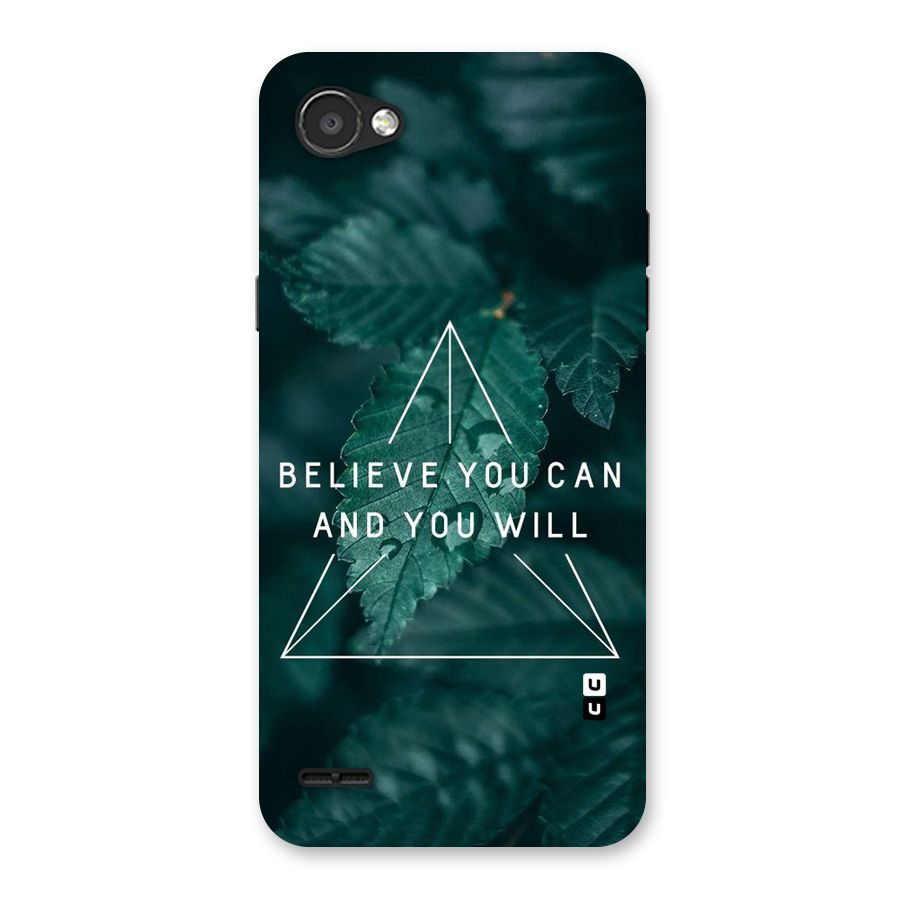 You Will Back Case for LG Q6