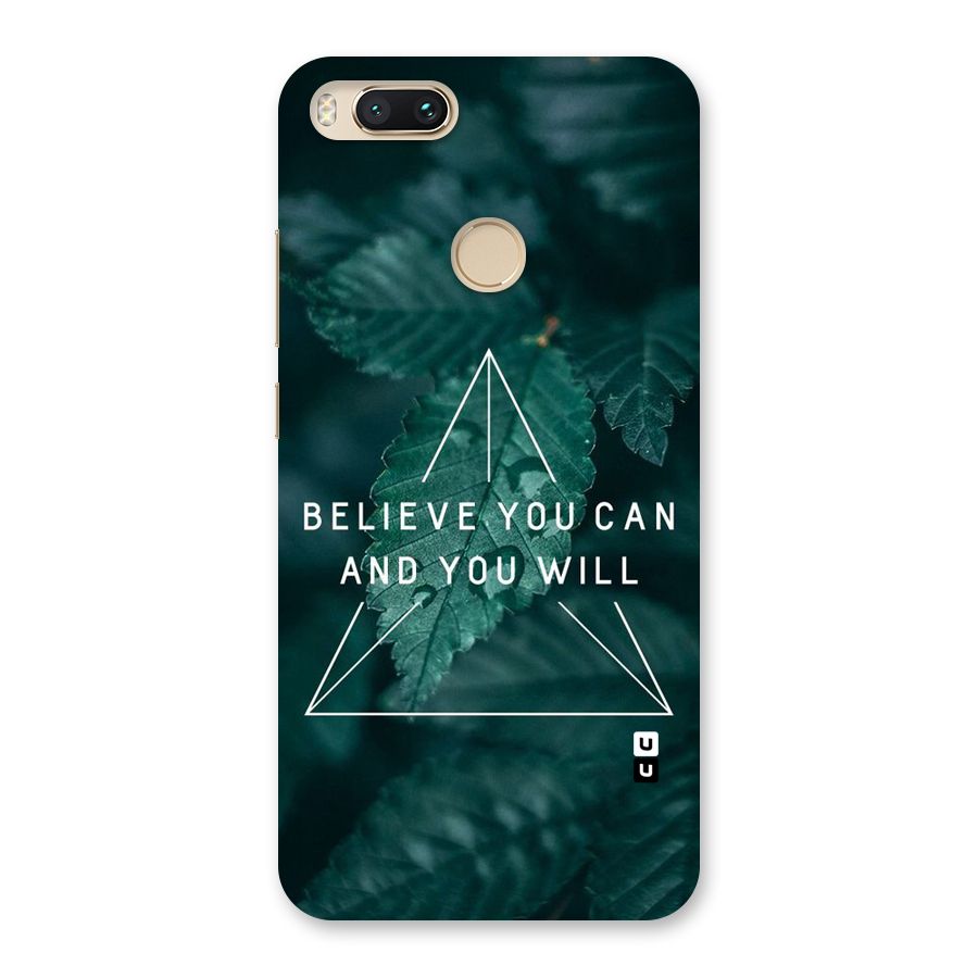 You Will Back Case for Mi A1