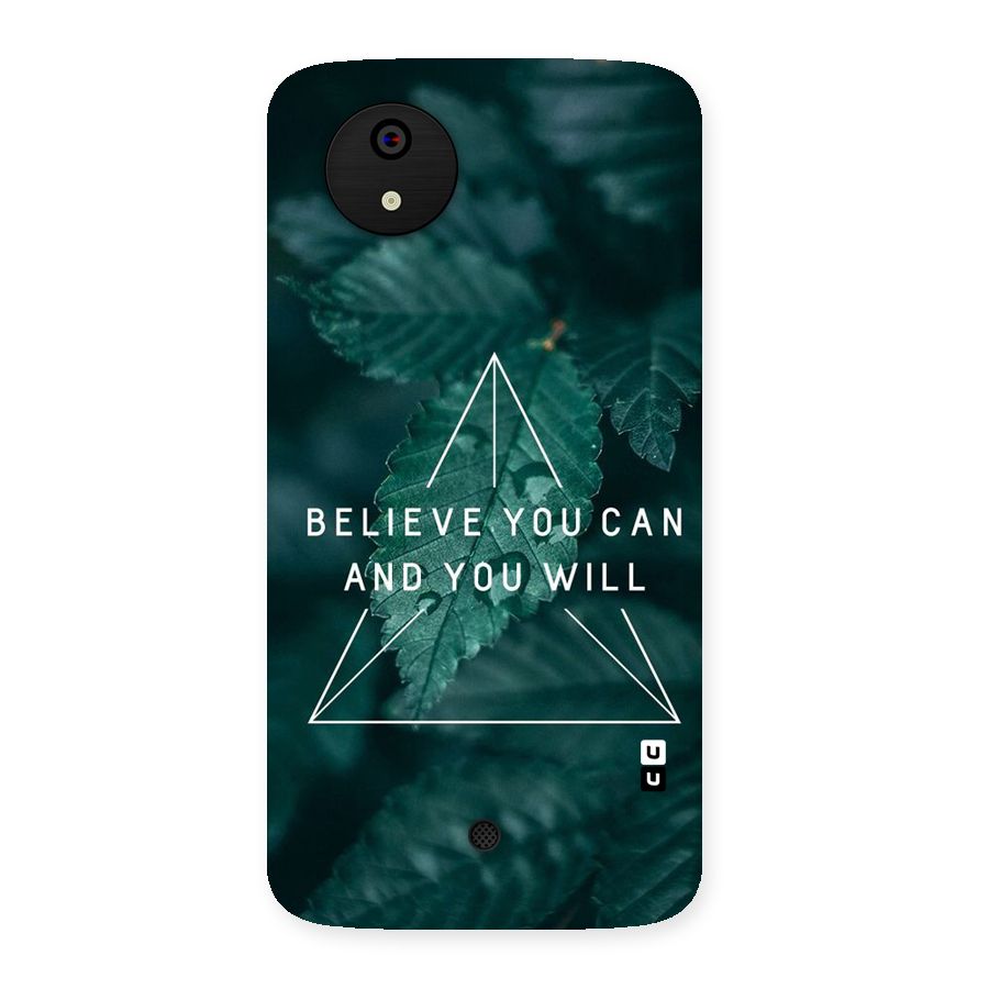 You Will Back Case for Micromax Canvas A1