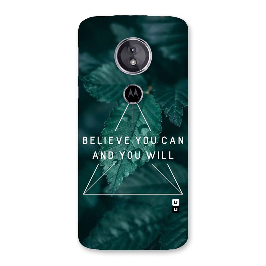 You Will Back Case for Moto E5