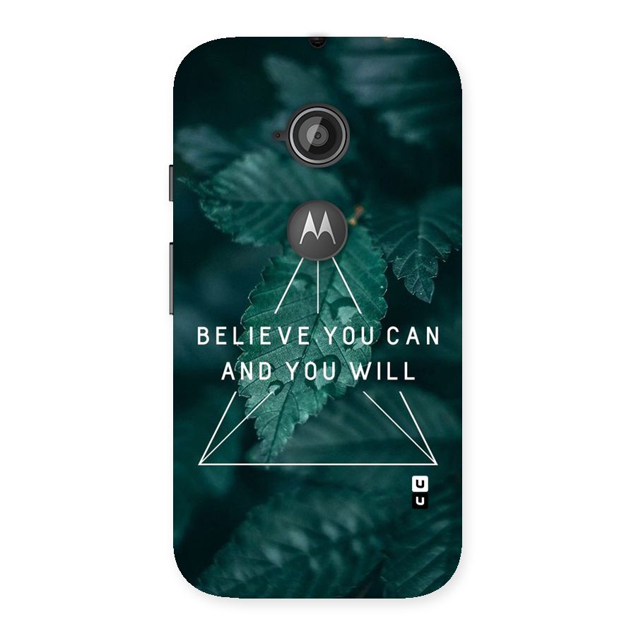 You Will Back Case for Moto E 2nd Gen