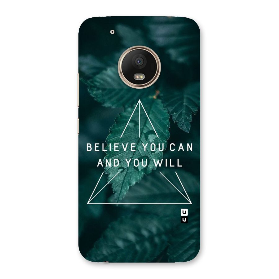 You Will Back Case for Moto G5 Plus
