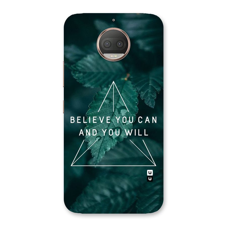 You Will Back Case for Moto G5s Plus