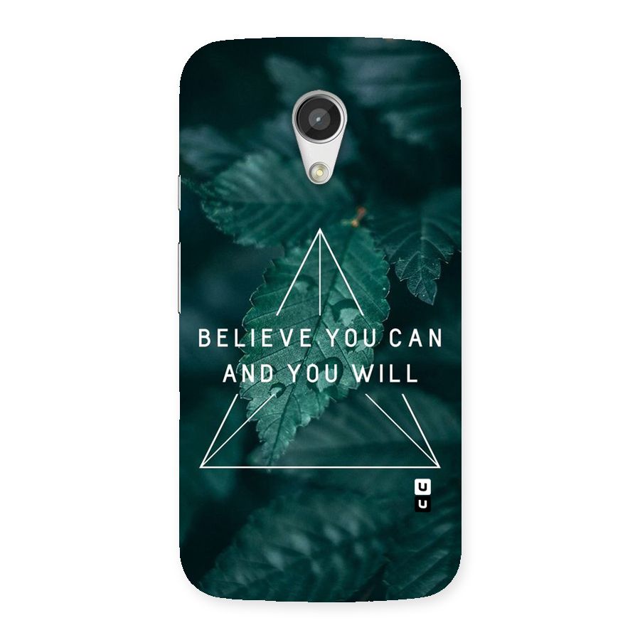 You Will Back Case for Moto G 2nd Gen
