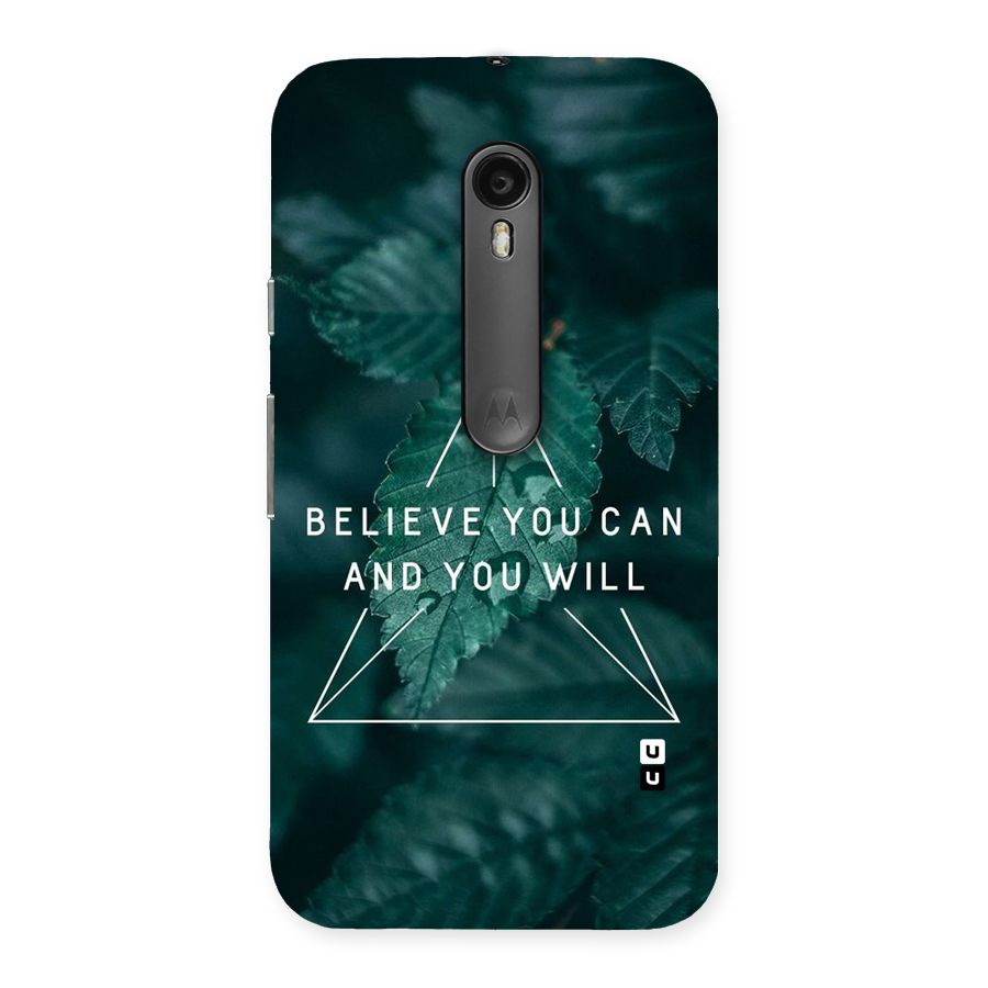 You Will Back Case for Moto G Turbo