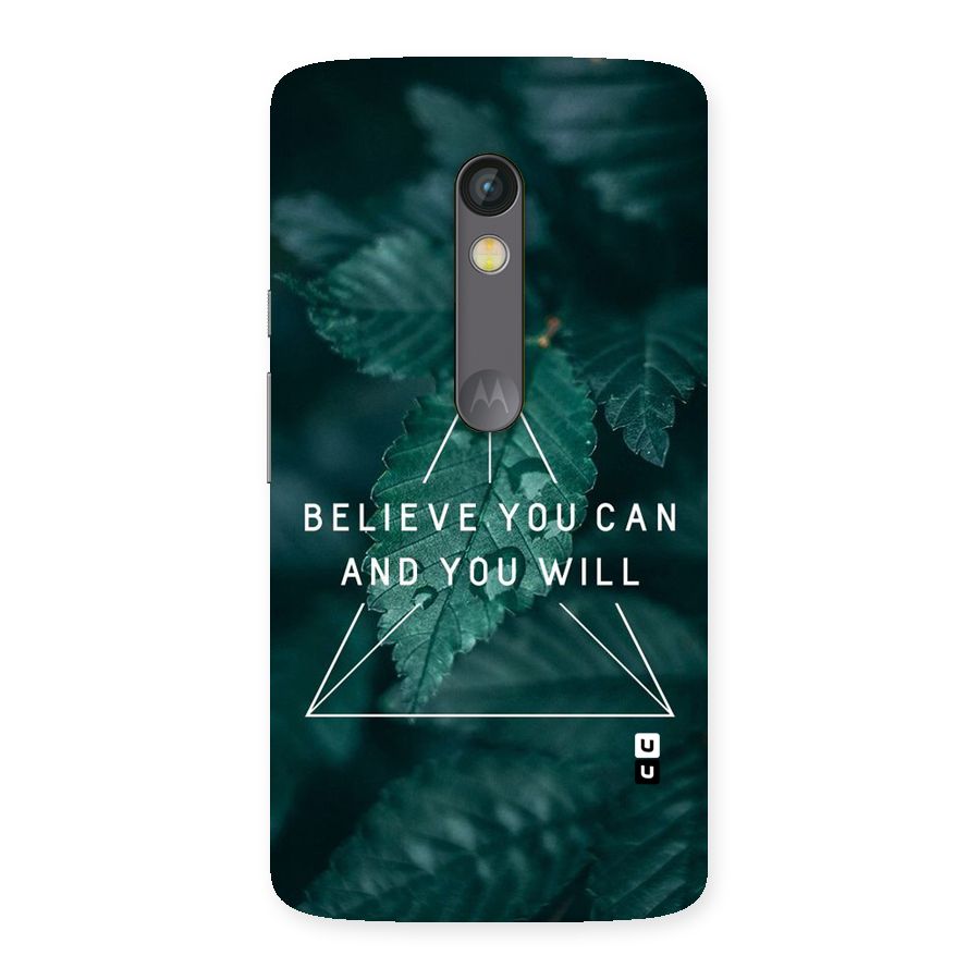 You Will Back Case for Moto X Play