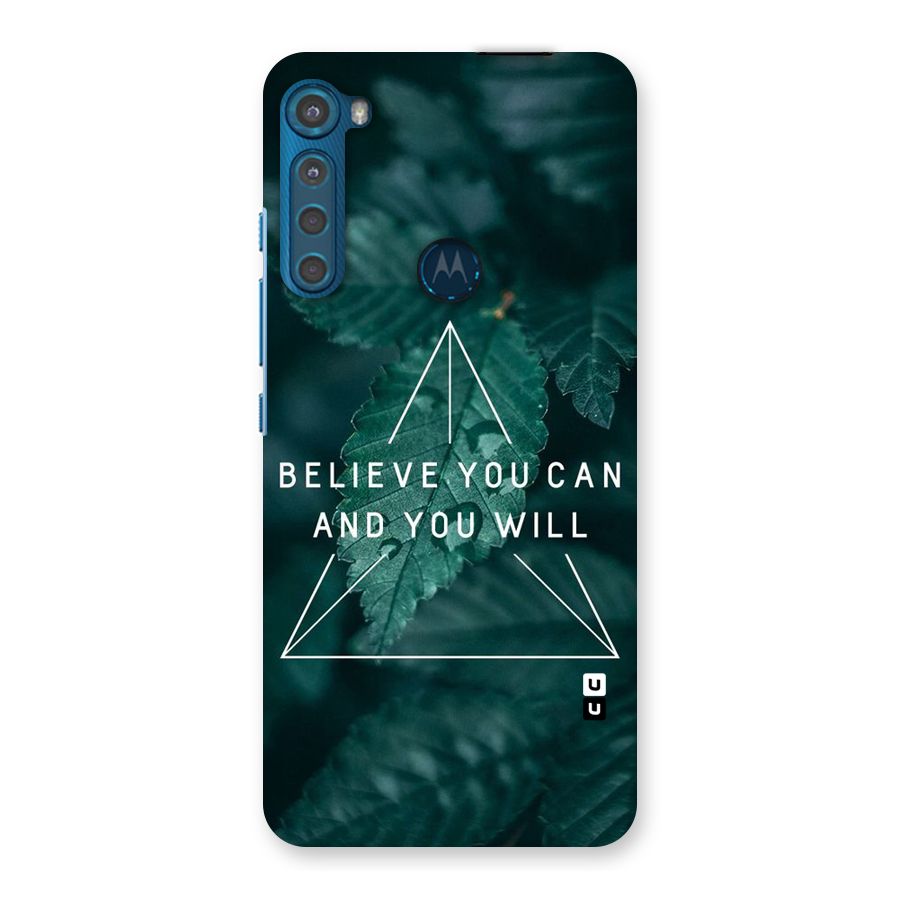 You Will Back Case for Motorola One Fusion Plus