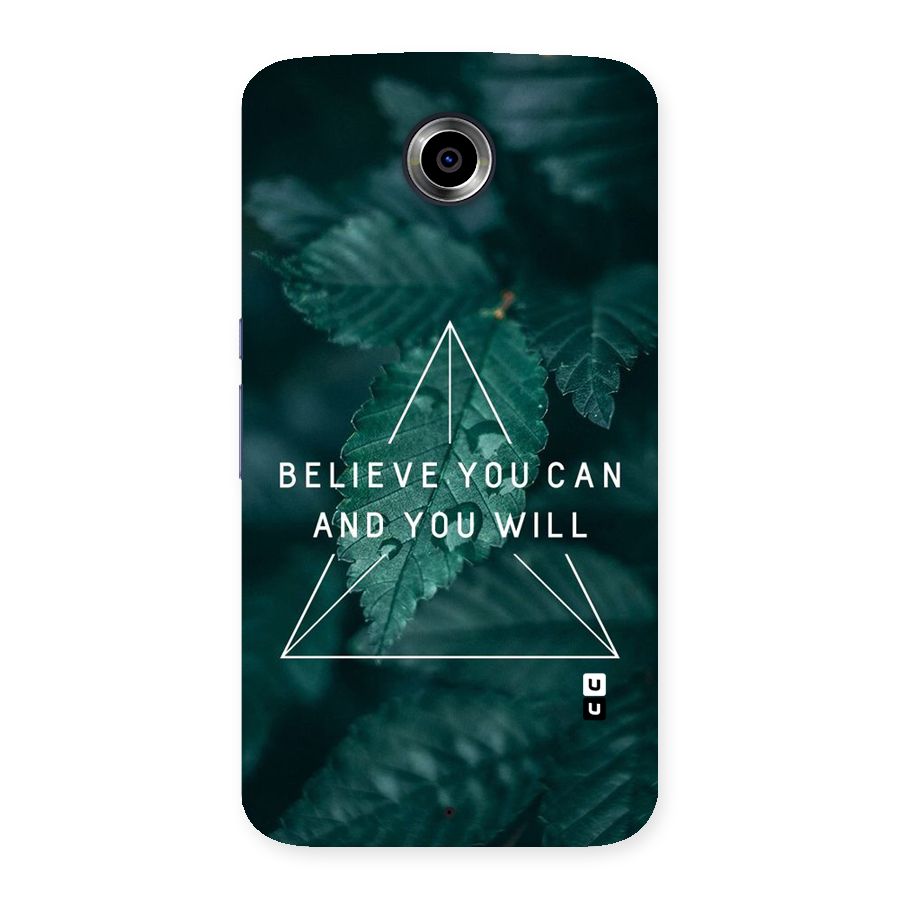 You Will Back Case for Nexsus 6
