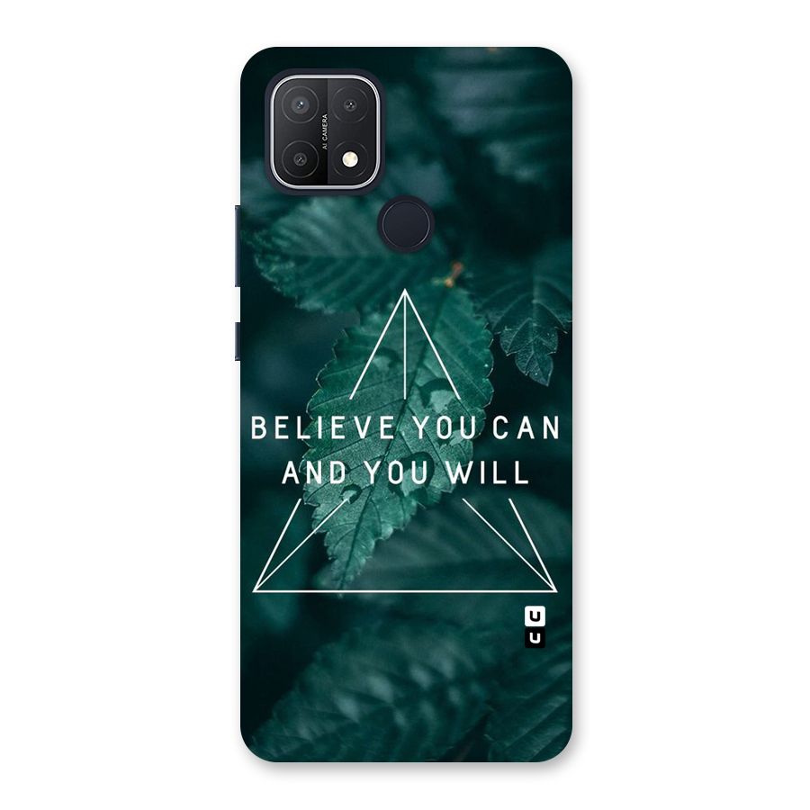 You Will Back Case for Oppo A15