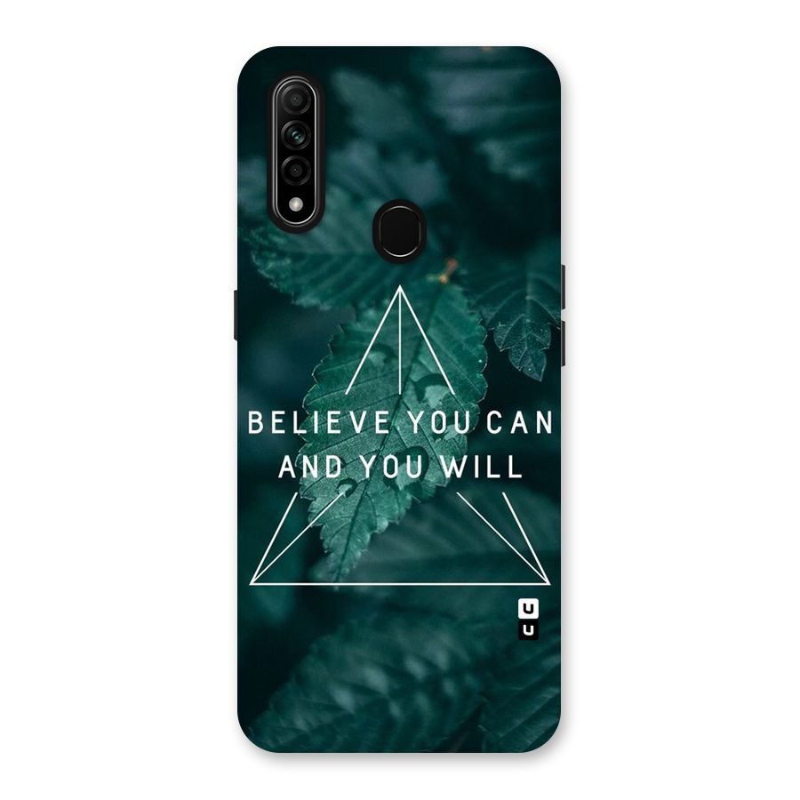 You Will Back Case for Oppo A31