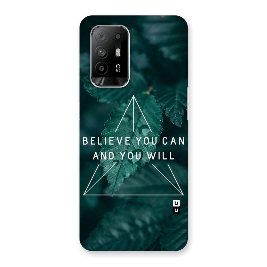 You Will Back Case for Oppo F19 Pro Plus 5G