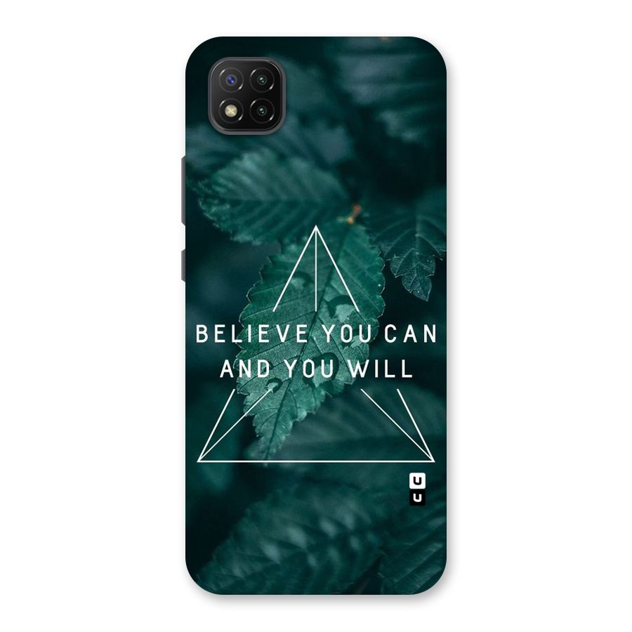 You Will Back Case for Poco C3