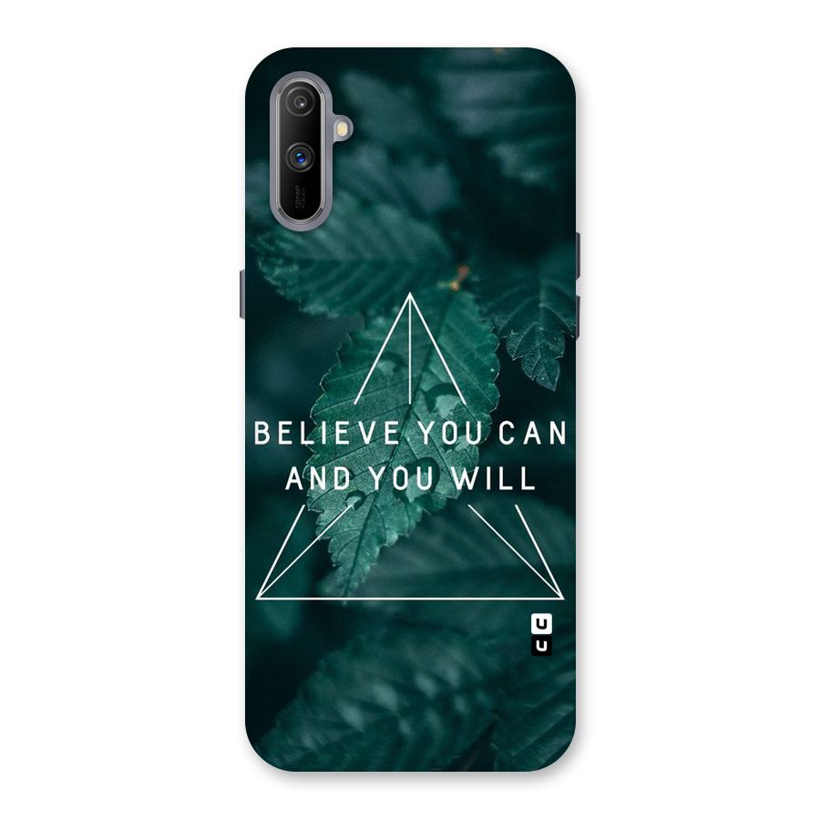 You Will Back Case for Realme C3