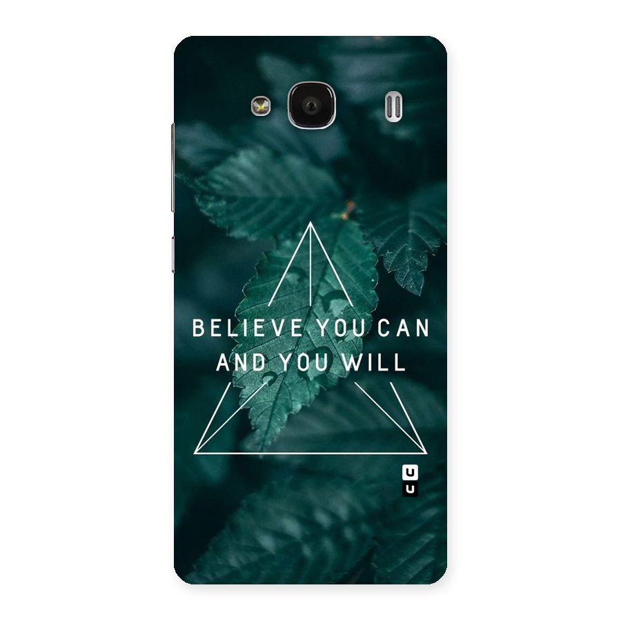 You Will Back Case for Redmi 2 Prime