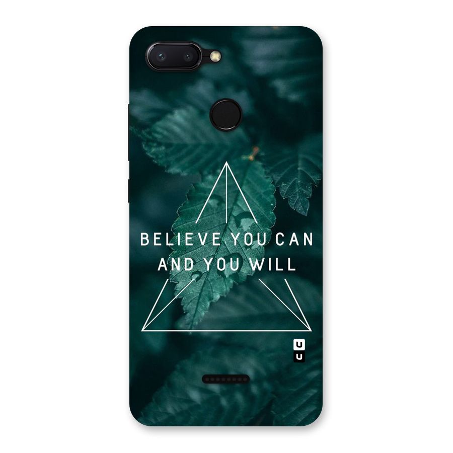 You Will Back Case for Redmi 6