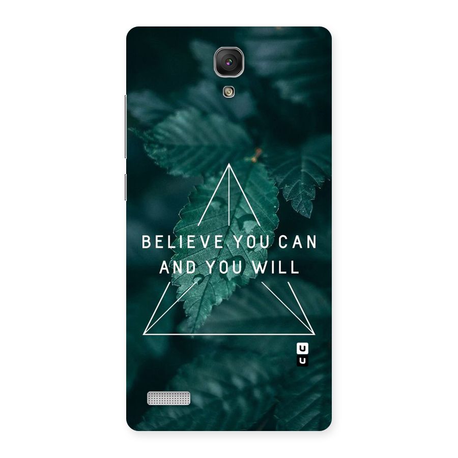 You Will Back Case for Redmi Note Prime