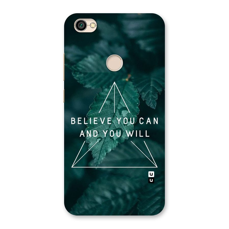 You Will Back Case for Redmi Y1 2017
