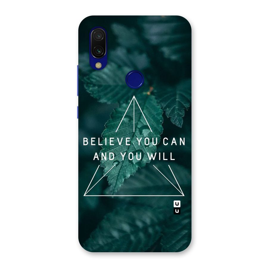 You Will Back Case for Redmi Y3