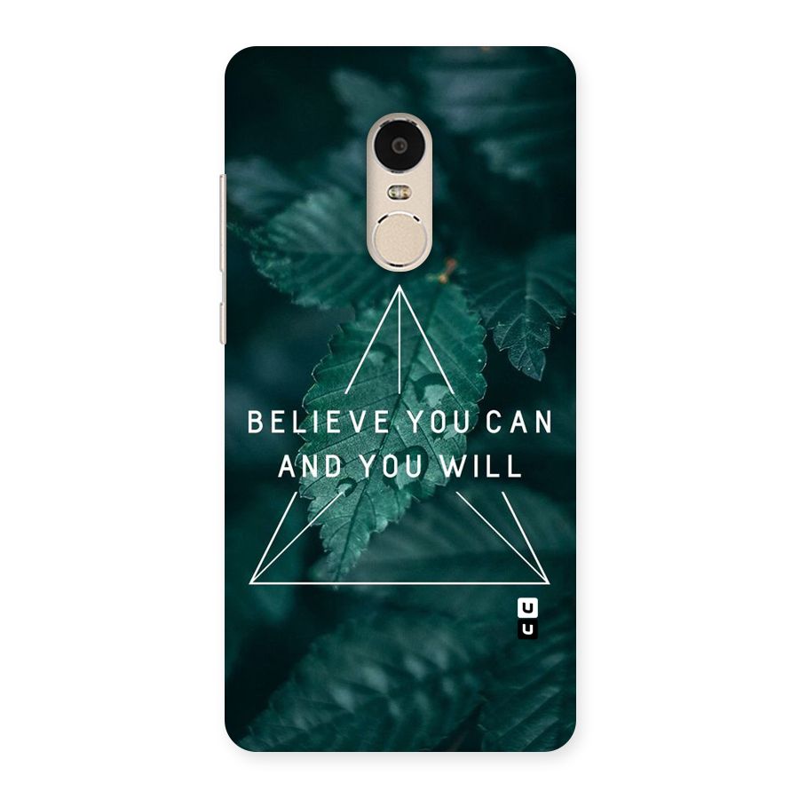 You Will Back Case for Xiaomi Redmi Note 4