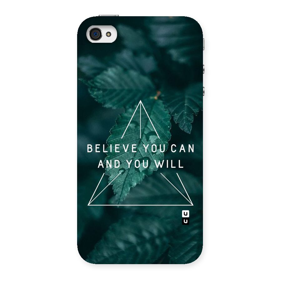 You Will Back Case for iPhone 4 4s