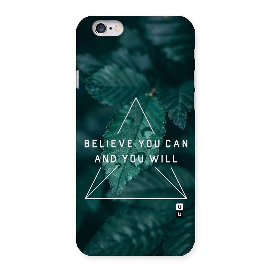 You Will Back Case for iPhone 6 6S