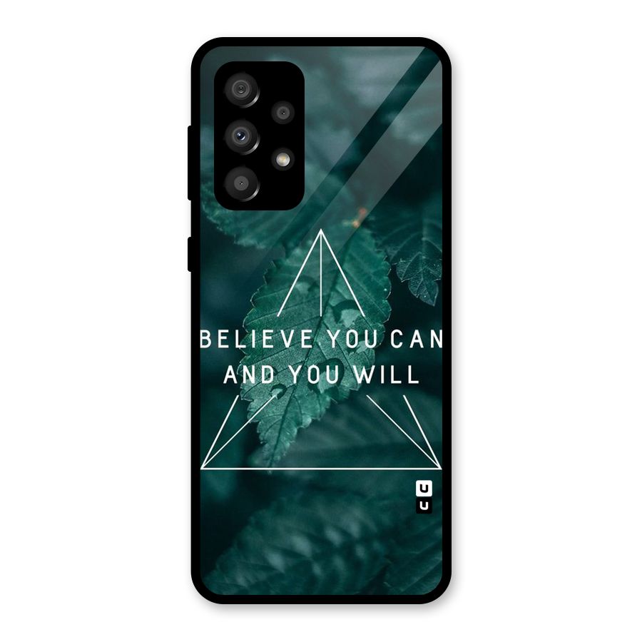 You Will Glass Back Case for Galaxy A32