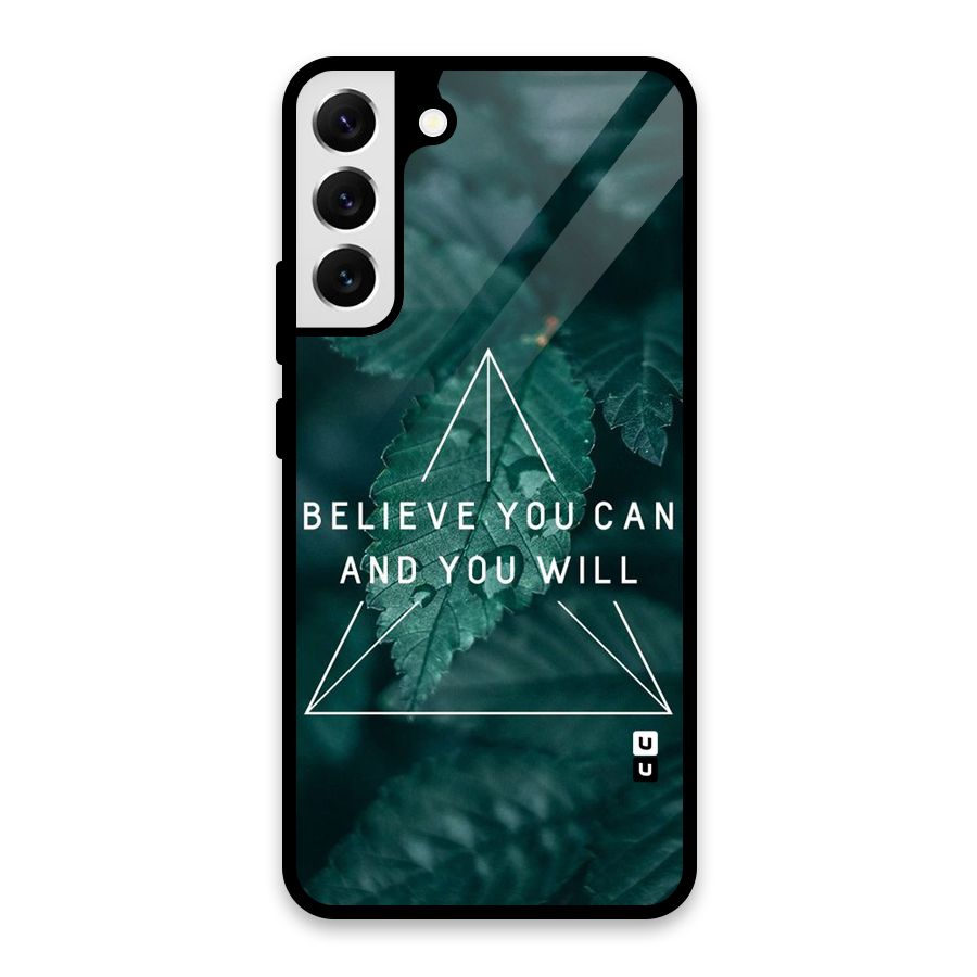 You Will Glass Back Case for Galaxy S22 Plus 5G