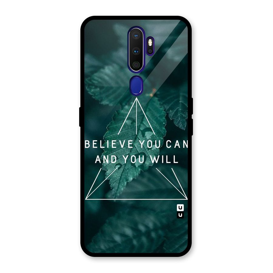 You Will Glass Back Case for Oppo A9 (2020)