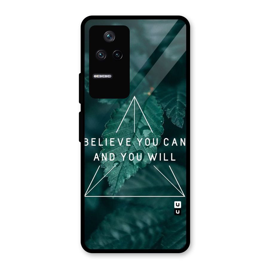 You Will Glass Back Case for Poco F4 5G