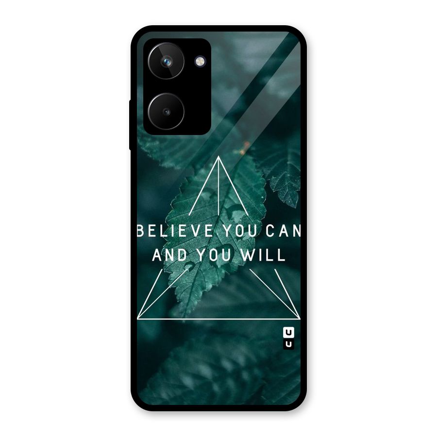 You Will Glass Back Case for Realme 10
