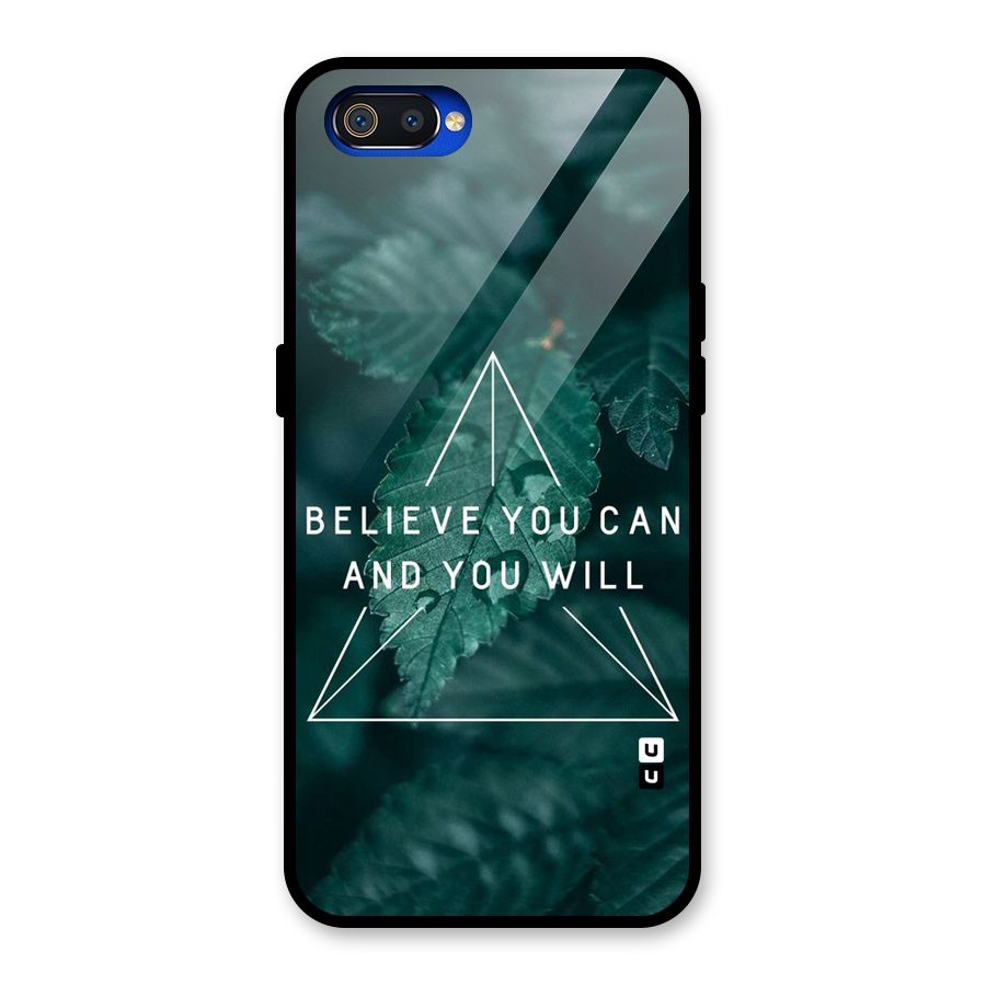 You Will Glass Back Case for Realme C2