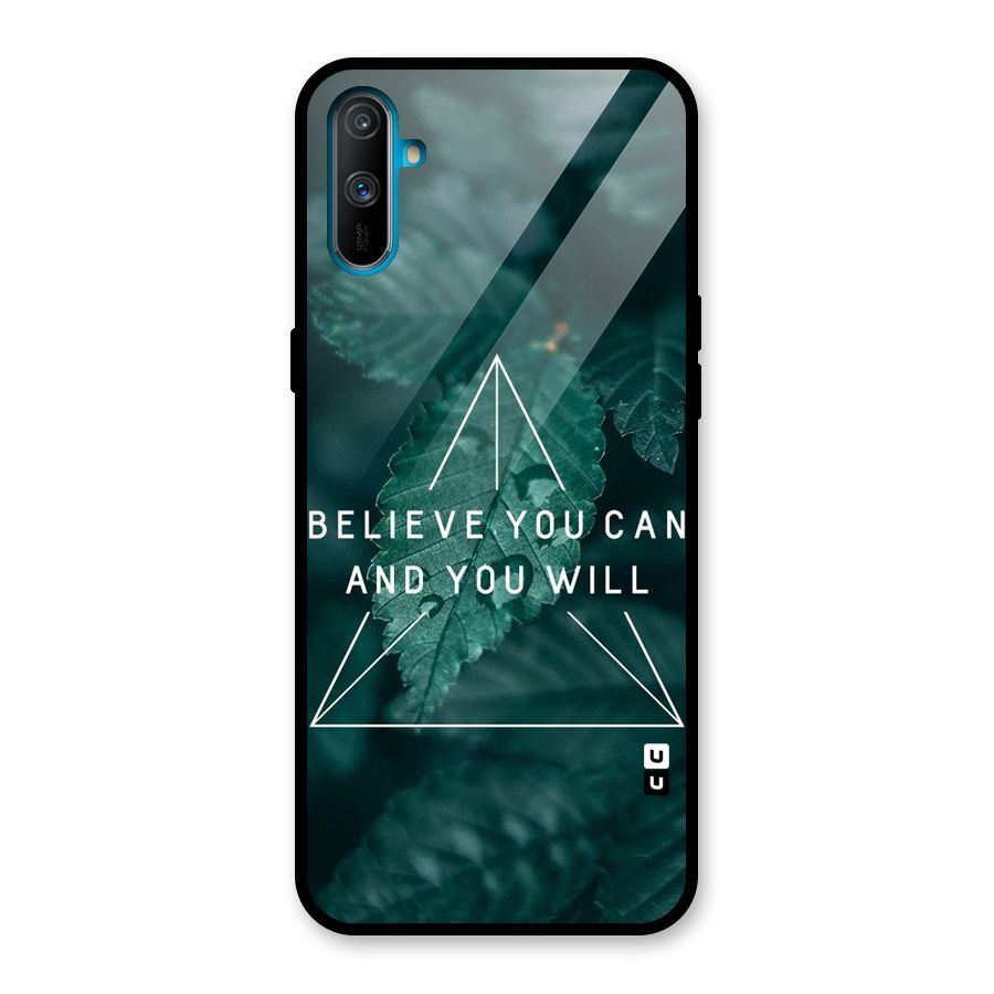You Will Glass Back Case for Realme C3