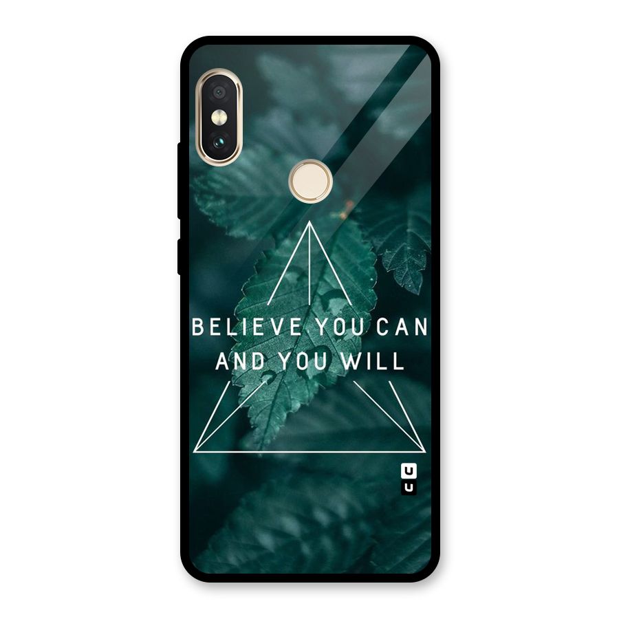 You Will Glass Back Case for Redmi Note 5 Pro