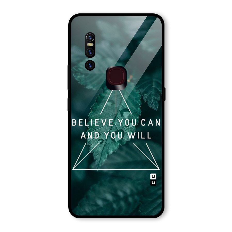 You Will Glass Back Case for Vivo V15