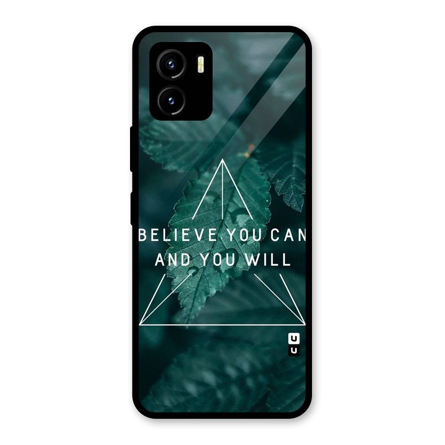 You Will Glass Back Case for Vivo Y15s