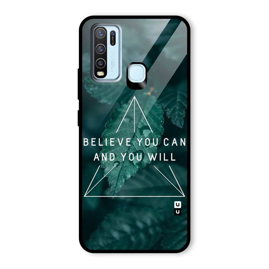 You Will Glass Back Case for Vivo Y30