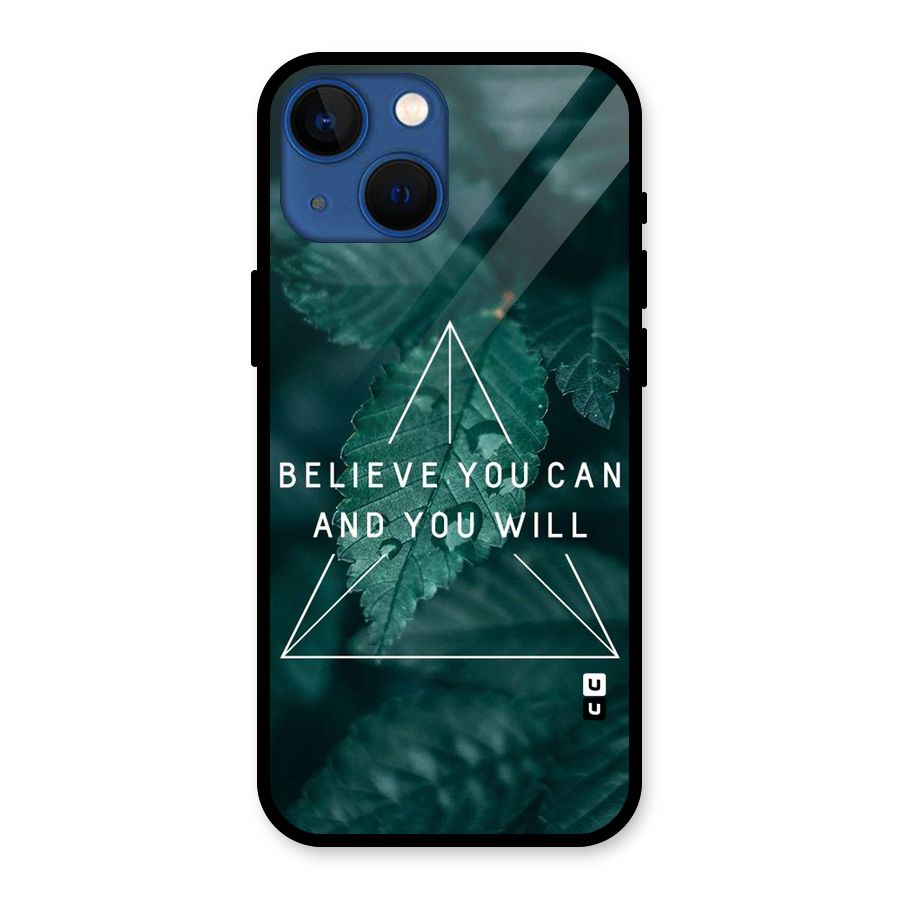 You Will Glass Back Case for iPhone 13 Mini