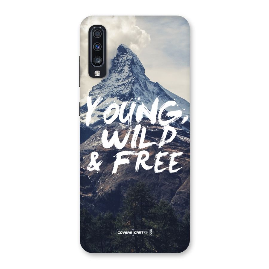 Young Wild and Free Back Case for Galaxy A70