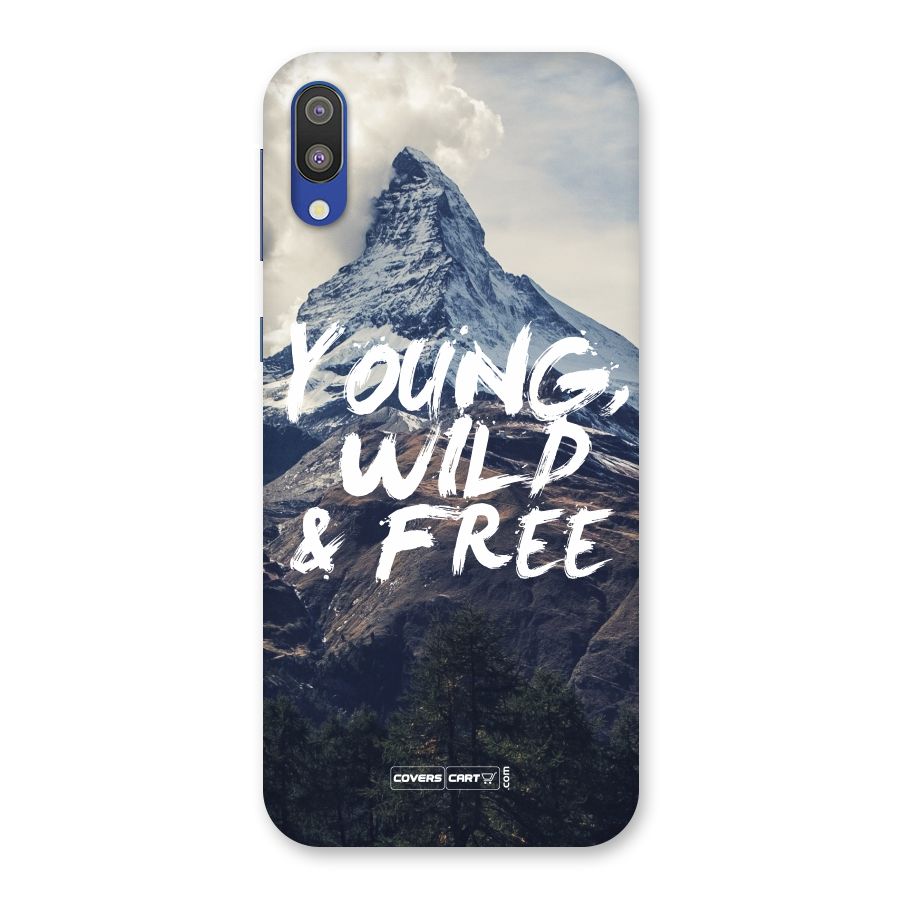 Young Wild and Free Back Case for Galaxy M10