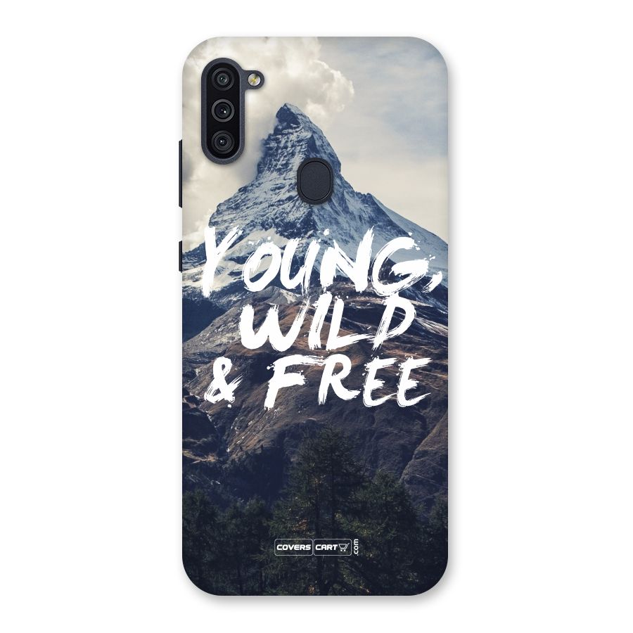 Young Wild and Free Back Case for Galaxy M11