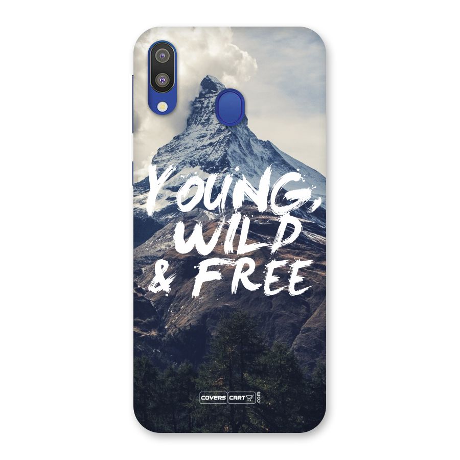 Young Wild and Free Back Case for Galaxy M20